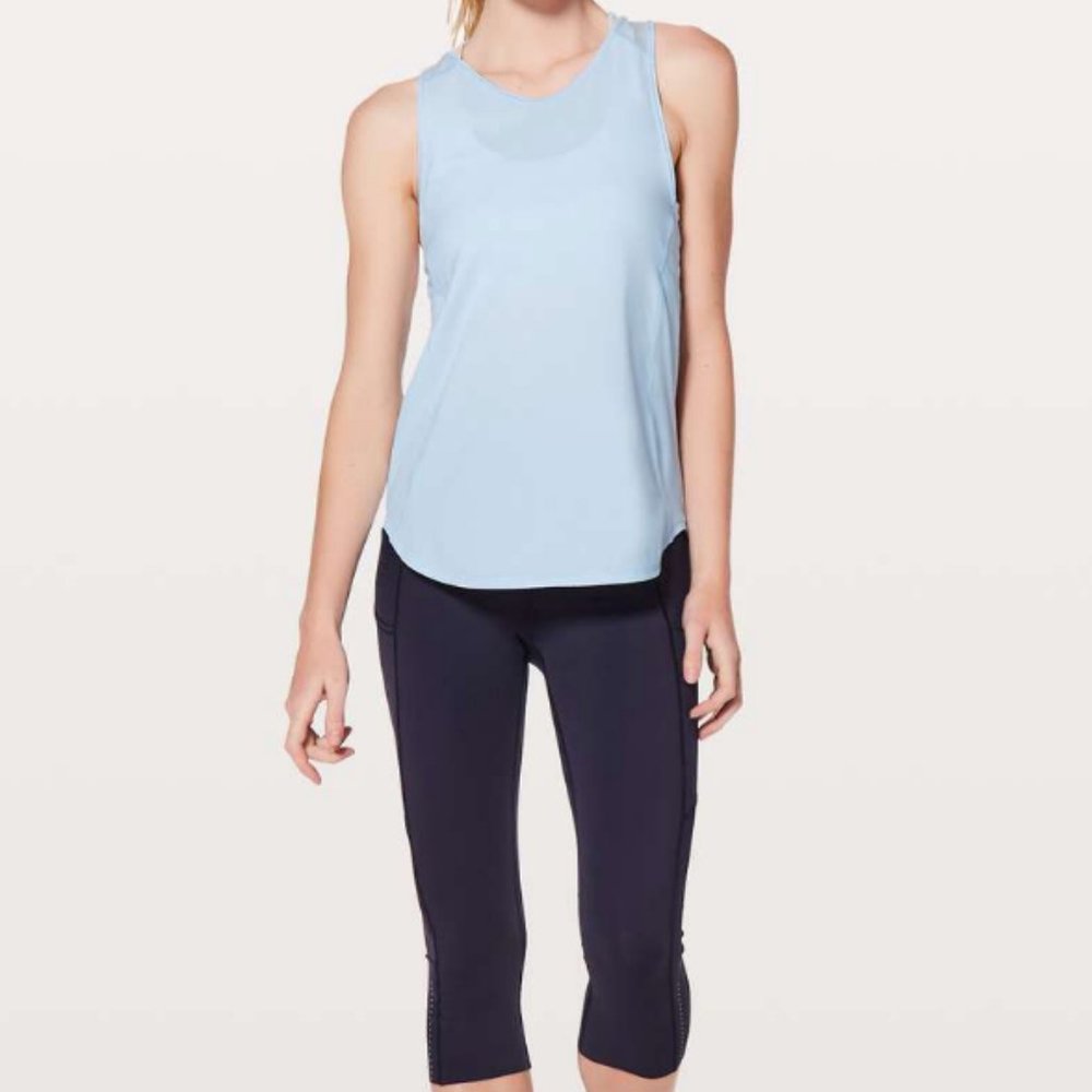 Light Blue Lululemon Tank
